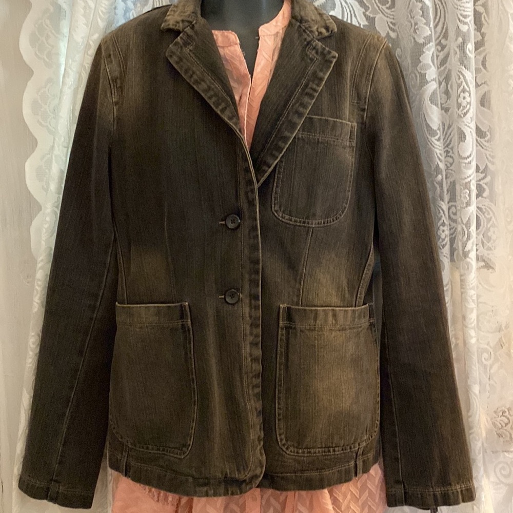 Mexx vintage denim blazer size 12/42
